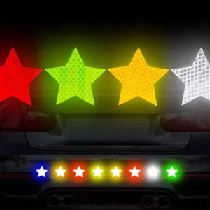 Car Star Reflective Stickers (10 Pcs)